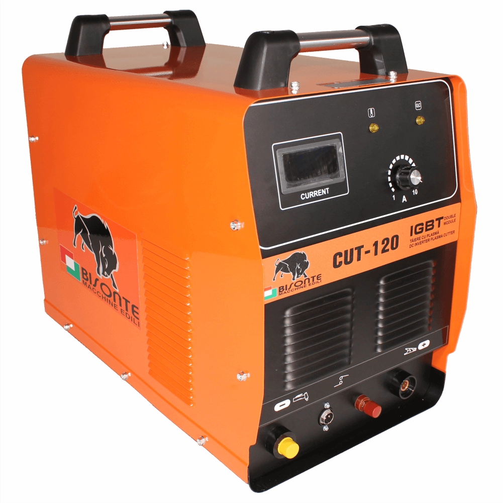 Aparat de taiere cu plasma BISONTE CUT-120 20-120 A 400V grosime taiere 1-45 mm