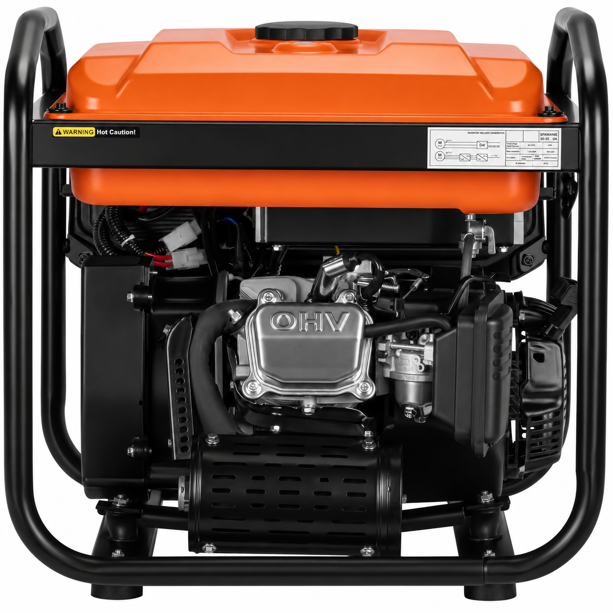 Generator Curent Invertor cu Aparat de Sudură pe Benzină 5,8/6,2kW 230V 250A