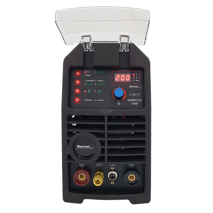 Aparat Sudura Invertor TIG DIGITIG 212 COLD 200A 230V, SHERMAN 7812679