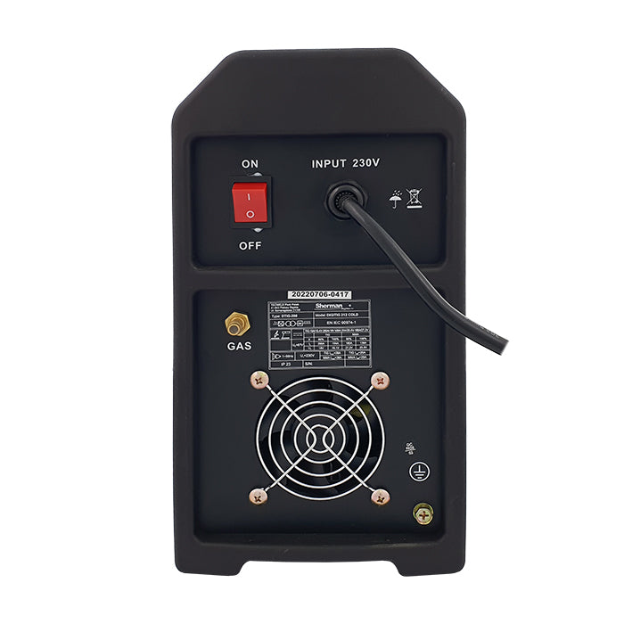 Aparat Sudura Invertor TIG DIGITIG 212 COLD 200A 230V, SHERMAN 7812679