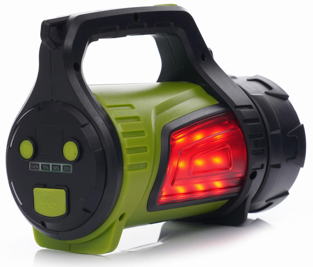 Lanterna cu Lumini Laterale , 8000mAh, Reincarcare Prin USB, Kraft&Dele KD1243