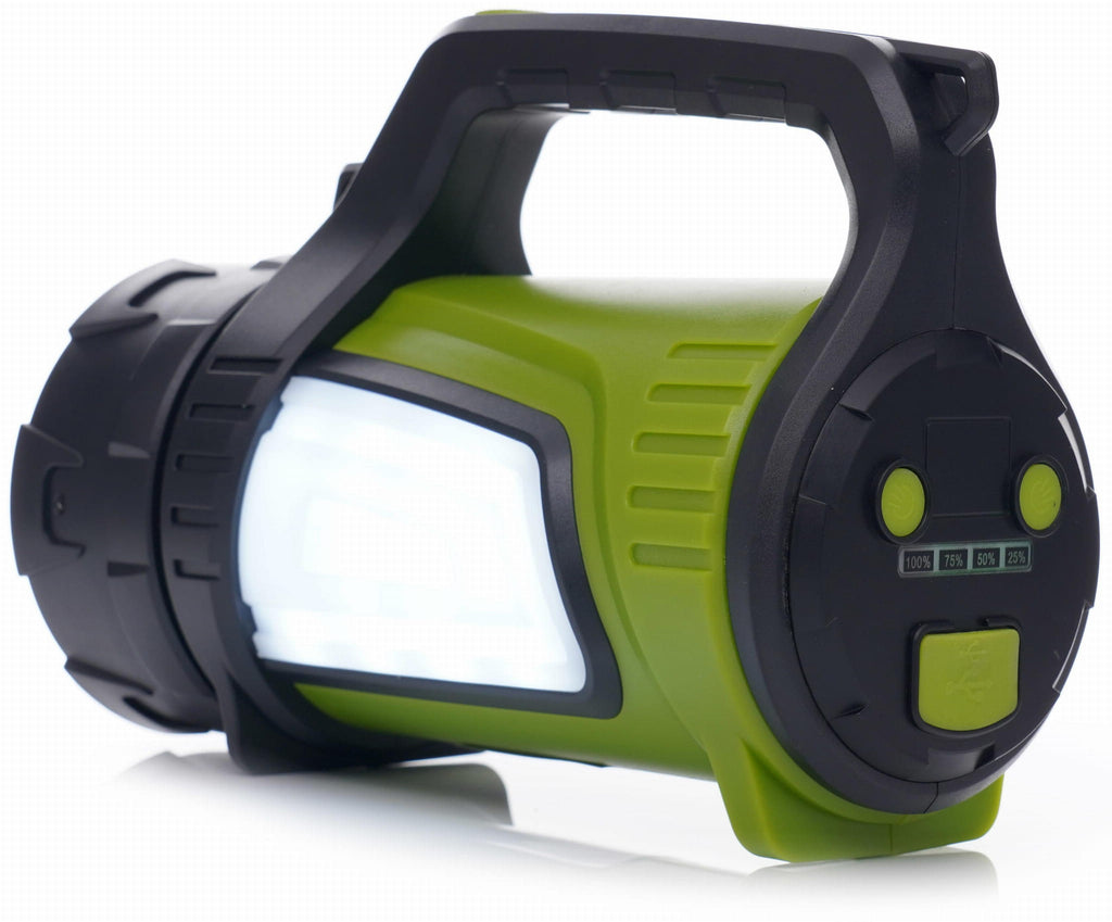 Lanterna cu Lumini Laterale , 8000mAh, Reincarcare Prin USB, Kraft&Dele KD1243