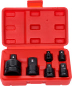 Set Adaptoare Reductoare Impact 6 Bucati Otel CR-MO, Kraft&Dele KD10524 - imaginea 4