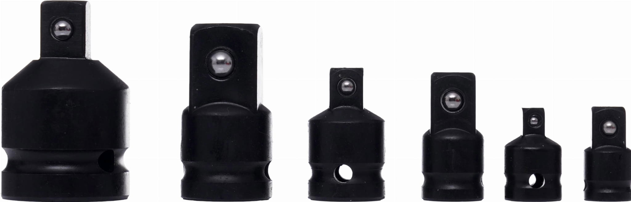 Set Adaptoare Reductoare Impact 6 Bucati Otel CR-MO, Kraft&Dele KD10524 - imaginea 7