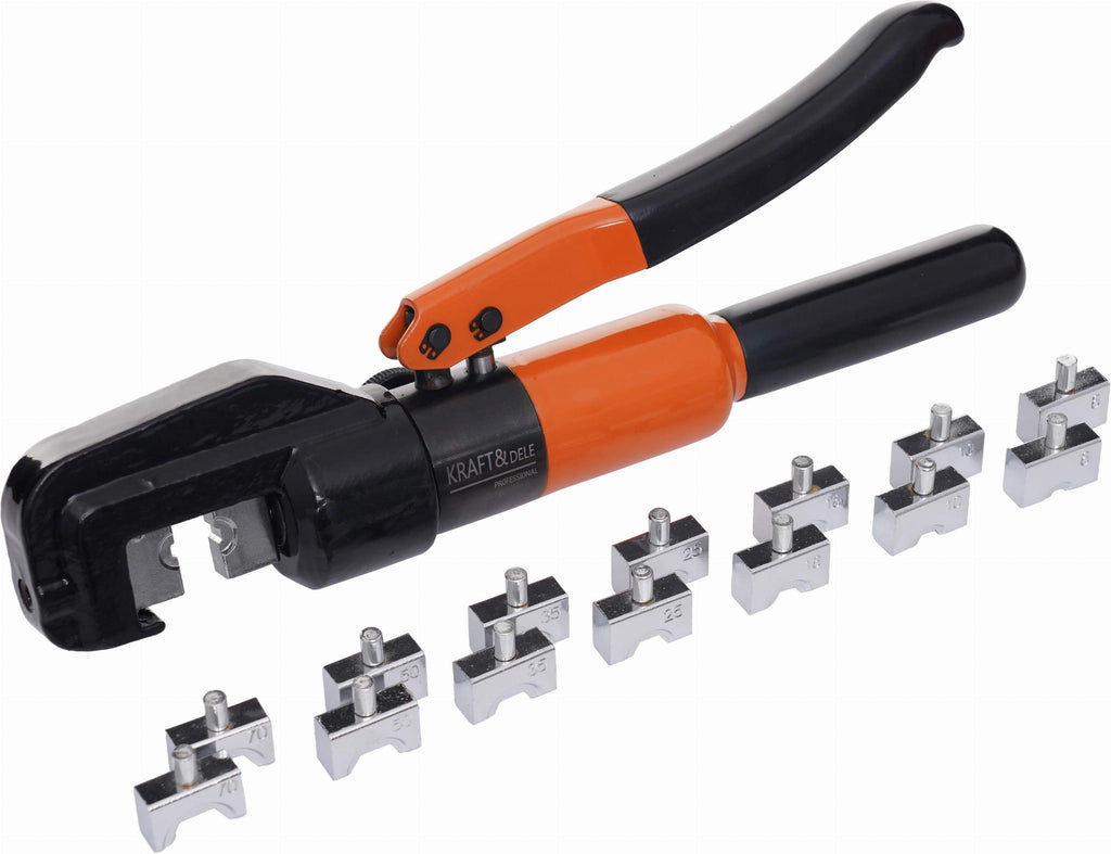 Presa Hidraulica Manuala Serturizat 5t 70kN 4-70mm, Kraft&Dele KD10879