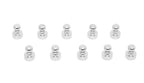 Set 10 Bucati Magneti Neodim Tip Pioneza 12mm, Kraft&Dele KD11832
