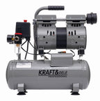 Compresor fara Ulei Silentios , 9L / 550W X 1 , 155l/m, Kraft&Dele KD1384