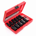 Set Piese Tubulare pentru Suruburi Deteriorate 12 piese 10-27mm, Kraft&Dele KD11792