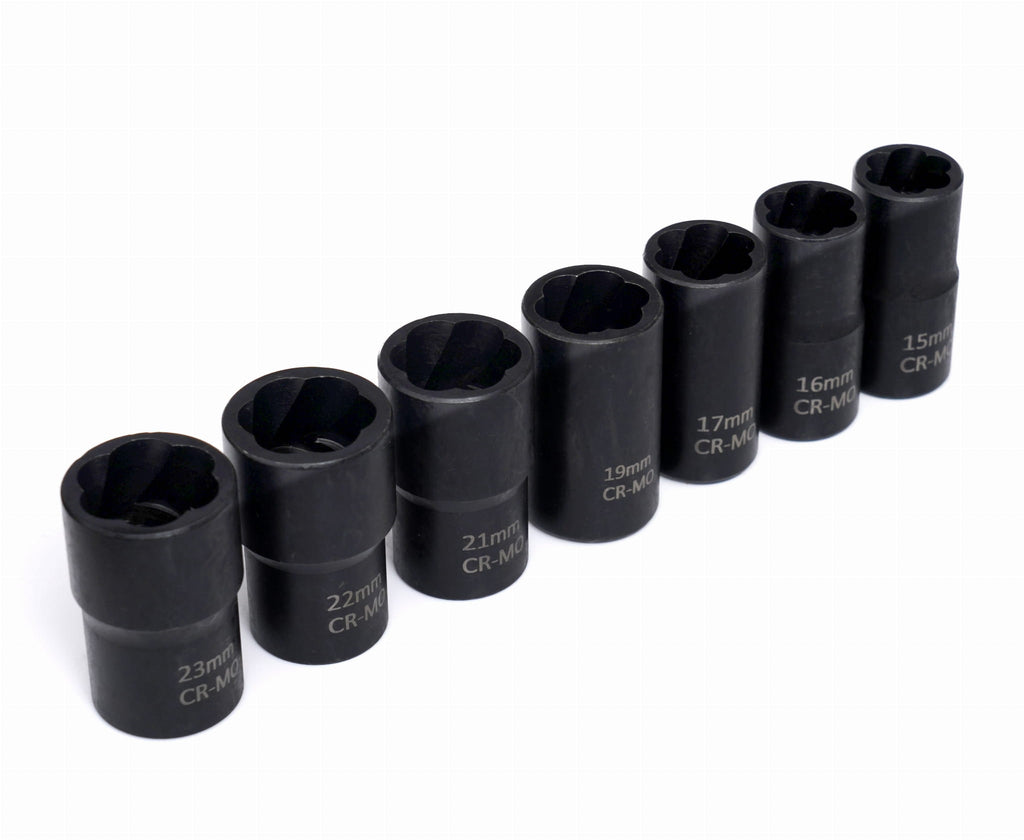 Set 16 Piese Tubulare pentru Suruburi Deteriorate 6-23mm, Kraft&Dele KD11793