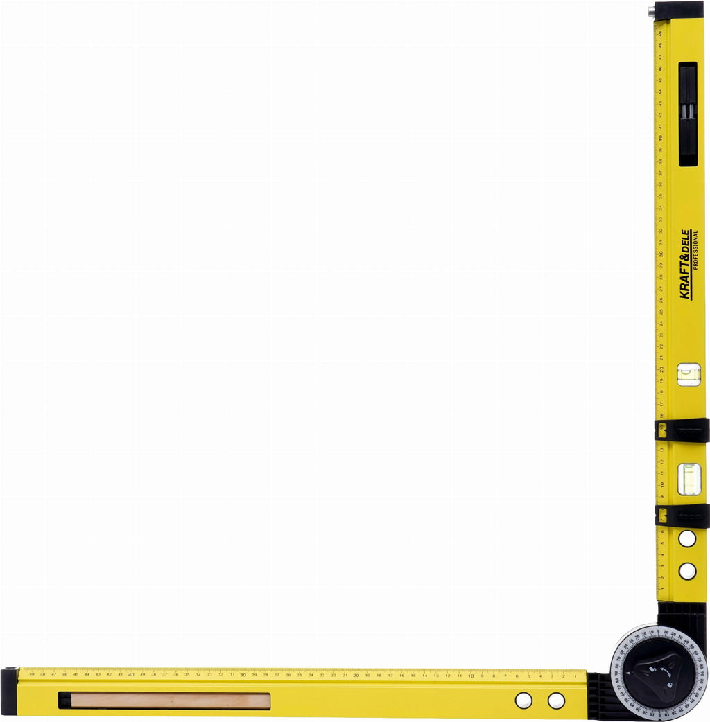 Raportor de Constructii Nivela Compas 3 in 1, Kraft&Dele KD10442