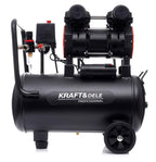 Compresor fara Ulei Silentios , 24L / 1390W X 1 , 220l/M, Kraft&Dele KD1385