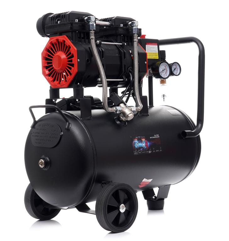 Compresor fara Ulei Silentios , 24L / 1390W X 1 , 220l/M, Kraft&Dele KD1385
