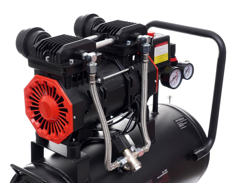 Compresor fara Ulei Silentios , 24L / 1390W X 1 , 220l/M, Kraft&Dele KD1385
