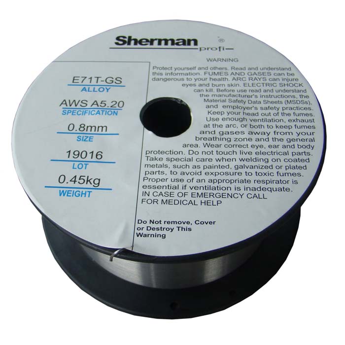 Sarma Sudura MIG/MAG 0,8mm D100 0,9kg, SHERMAN 7812180