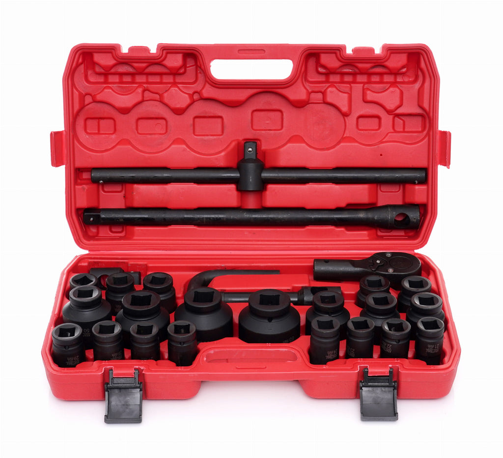 Trusa Tubulare Impact 26 Piese, 3/4 , 12 Puncte, Kraft&Dele KD11759