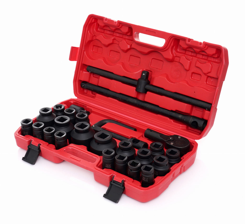 Trusa Tubulare Impact 26 Piese, 3/4 , 12 Puncte, Kraft&Dele KD11759