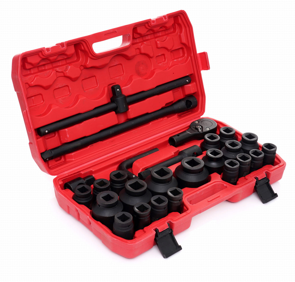 Trusa Tubulare Impact 26 Piese 3/4 Inch 6 Puncte, Kraft&Dele KD11758