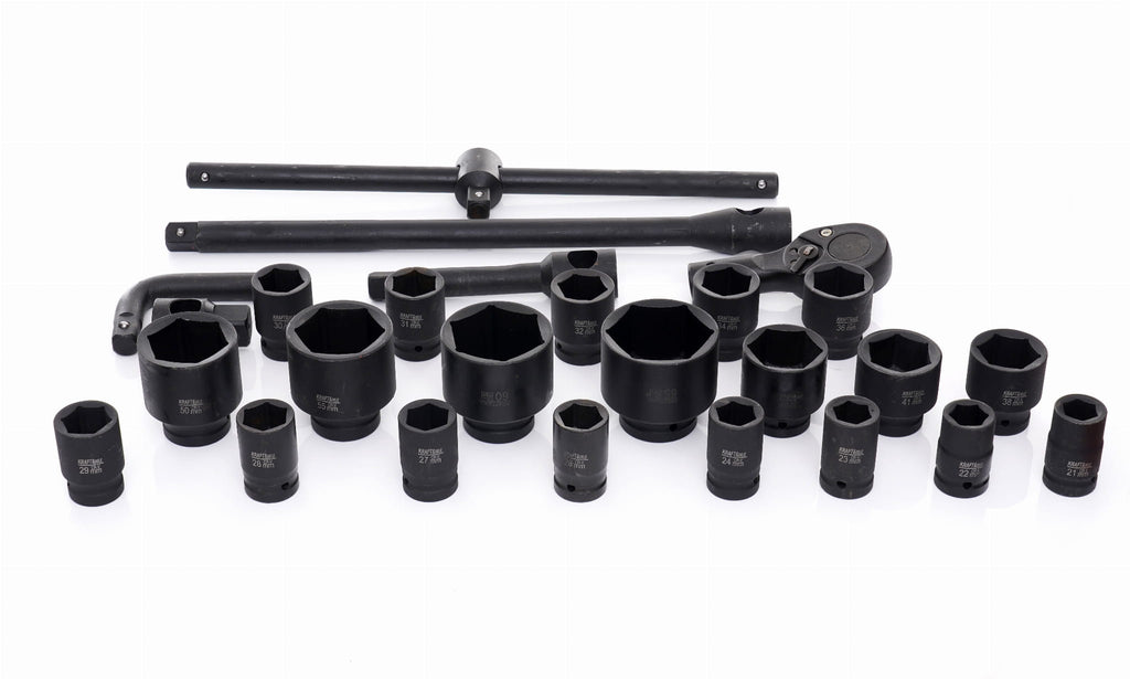 Trusa Tubulare Impact 26 Piese, 3/4 , 6 Puncte, Kraft&Dele KD11758