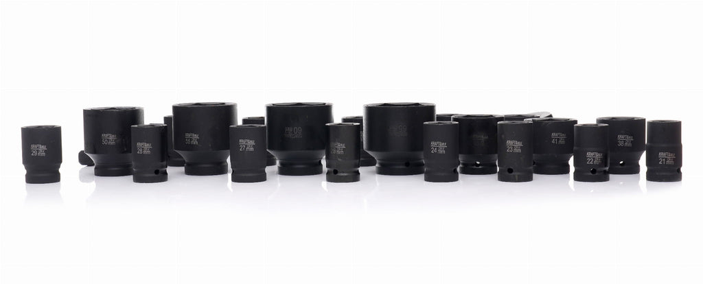 Trusa Tubulare Impact 26 Piese, 3/4 , 6 Puncte, Kraft&Dele KD11758