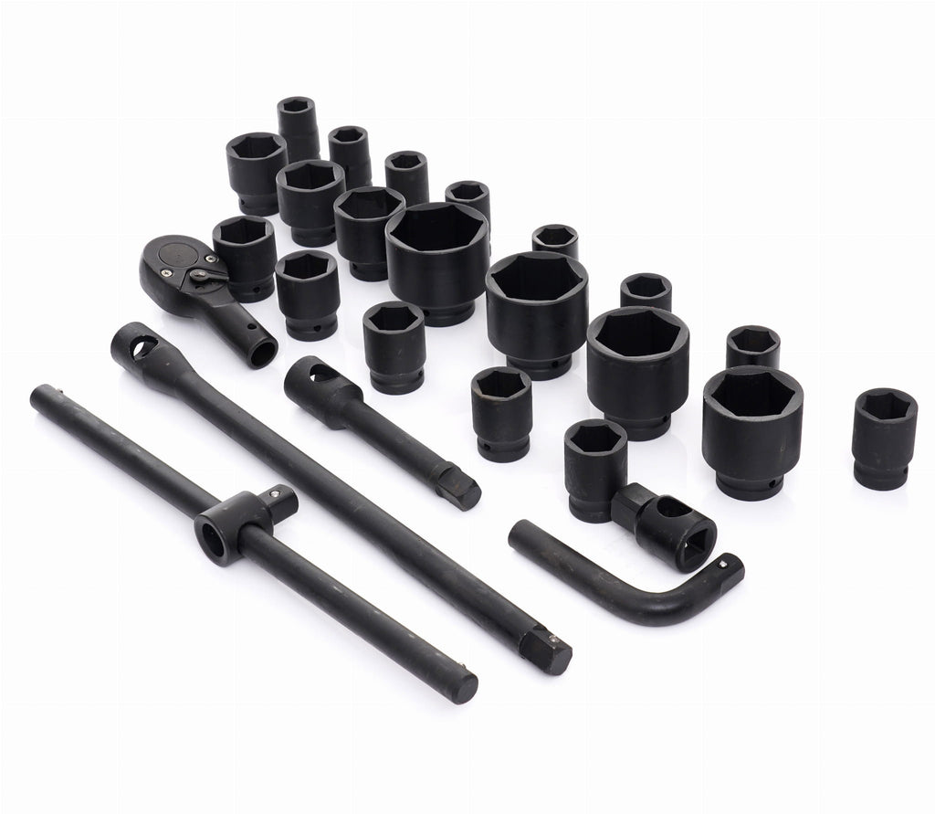 Trusa Tubulare Impact 26 Piese, 3/4 , 6 Puncte, Kraft&Dele KD11758