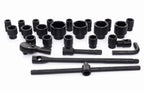 Trusa Tubulare Impact 26 Piese, 3/4 , 6 Puncte, Kraft&Dele KD11758