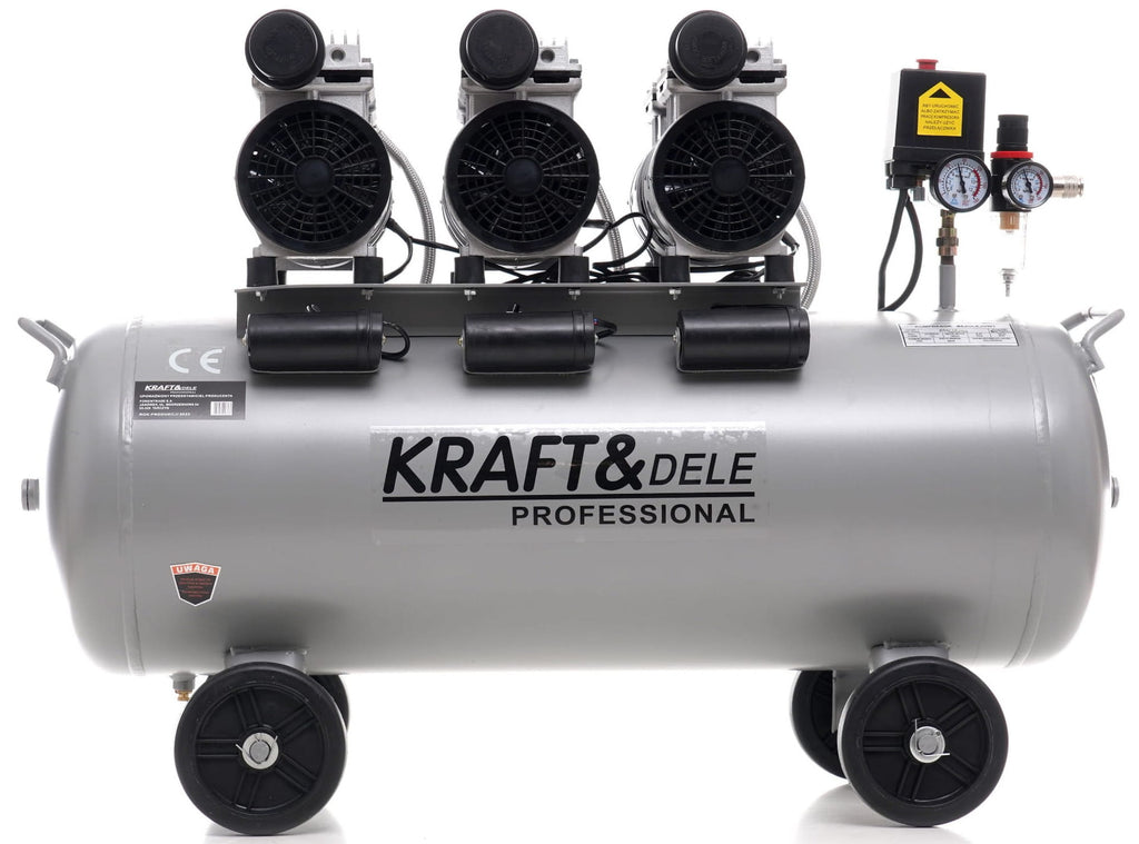 Compresor Aer fara Ulei 100L, Kraft&Dele KD1397