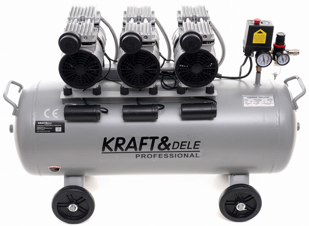Compresor Aer fara Ulei 100L, Kraft&Dele KD1397