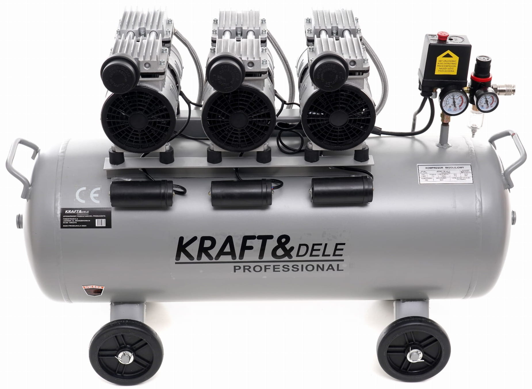 Compresor Aer fara Ulei 100L, Kraft&Dele KD1397