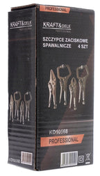 Clesti Autoblocant pentru Sudura , 4 Buc, Kraft&Dele KD10568