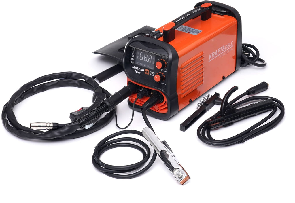 Aparat de Sudura 250A - MIG / MMA / LIFT TIG 3in1, Kraft&Dele KD1875