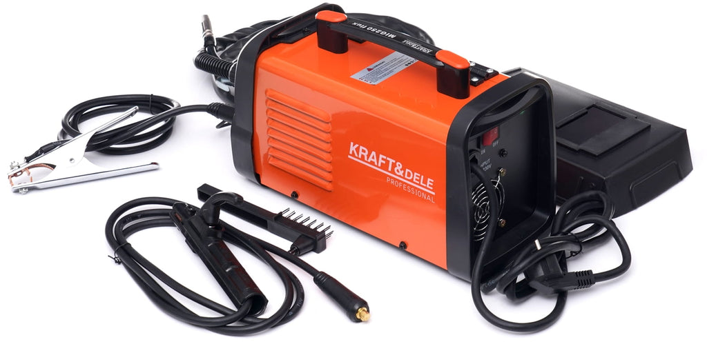 Aparat de Sudura 250A - MIG / MMA / LIFT TIG 3in1, Kraft&Dele KD1875