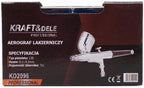 Aerograf Profesional de Precizie cu Duze 0,2 mm si 0,3 mm, Kraft&Dele KD2096