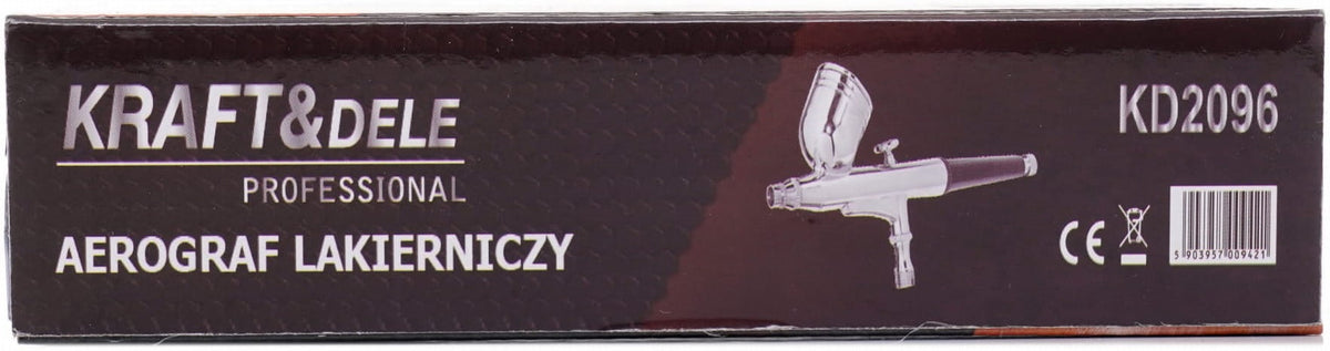 Aerograf Profesional de Precizie cu Duze 0,2 mm si 0,3 mm, Kraft&Dele KD2096