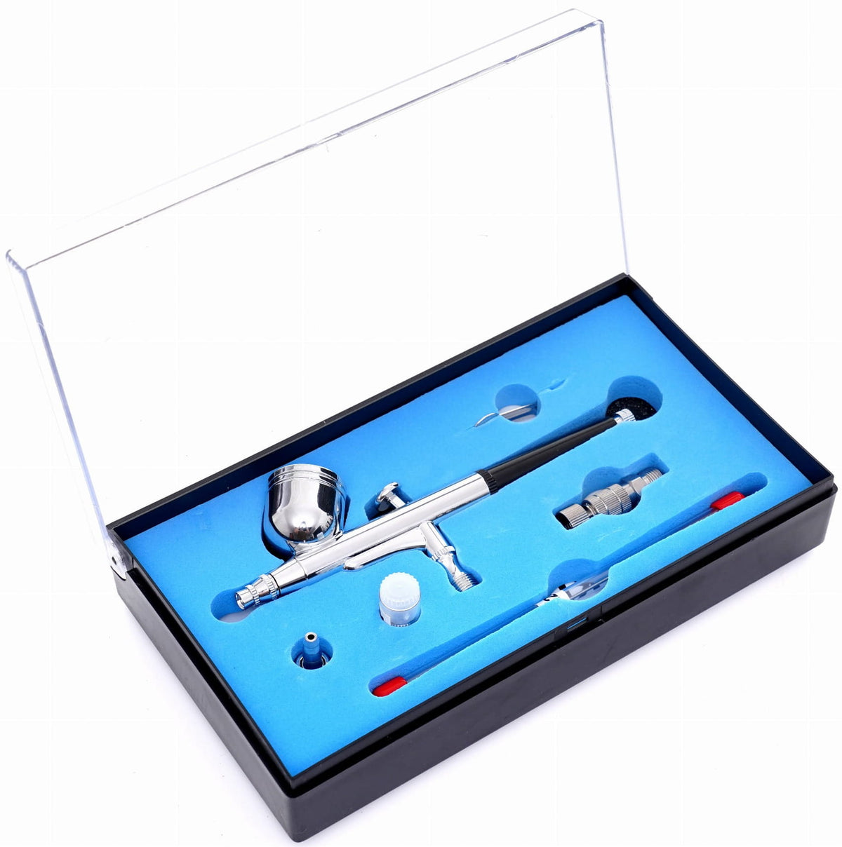 Aerograf Profesional de Precizie cu Duze 0,2 mm si 0,3 mm, Kraft&Dele KD2096