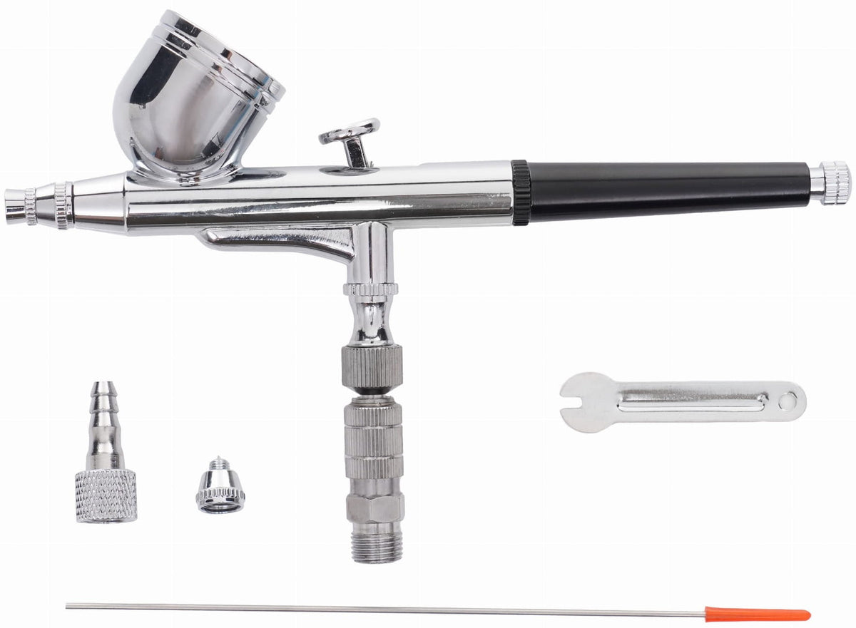 Aerograf Profesional de Precizie cu Duze 0,2 mm si 0,3 mm, Kraft&Dele KD2096