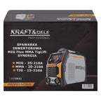 Aparat de Sudura MIG Flux MMA Tiglift, Kraft&Dele KD3432
