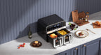 Air Fryer Doua Camere 2500W 4.5L + LCD, Kraft&Dele KD4179