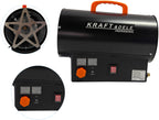 Tun de Caldura Gaz 25kW 230V 320m³/h 0.3bar, Kraft&Dele KD11700 - imaginea 11