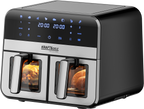 Air Fryer Doua Camere 2500W 9L 2x4.5L, Kraft&Dele KD4179