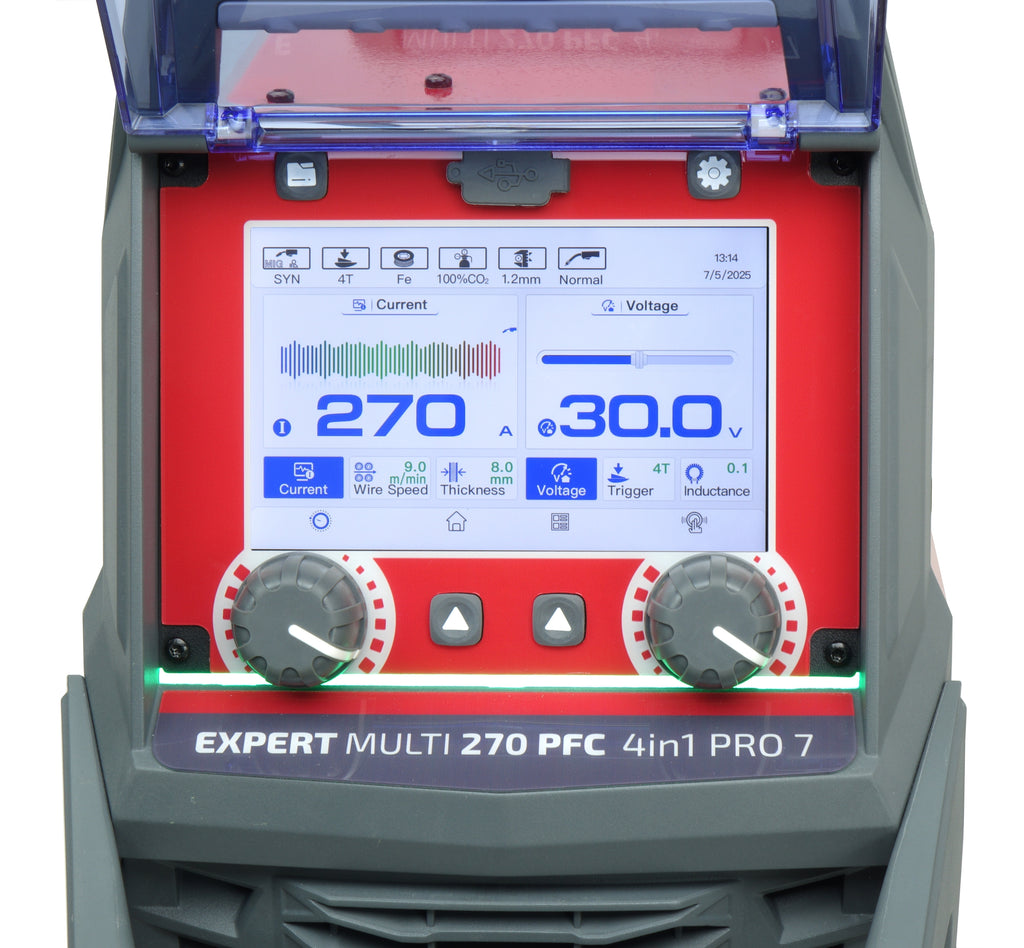 Aparat de Sudura Invertor TIG AC/DC 270A MIG/MAG MMA Puls B-EXMULTI270