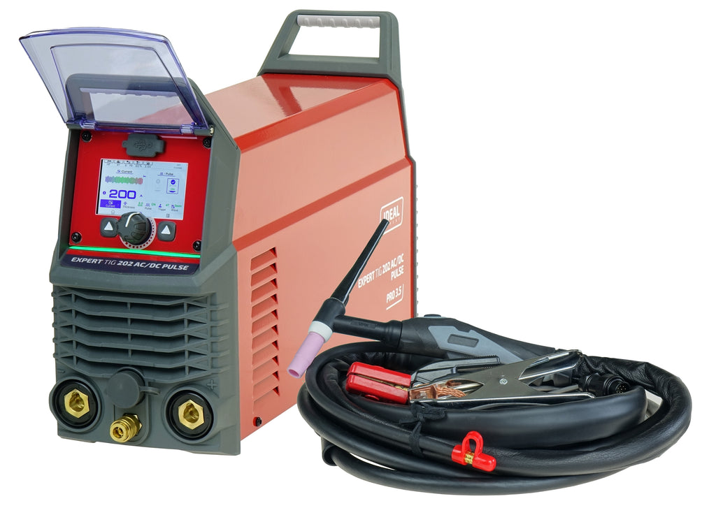 Aparat de Sudura Invertor TIG AC/DC 202A Pulse Pro3.5 LCD B-EXTIG202AC