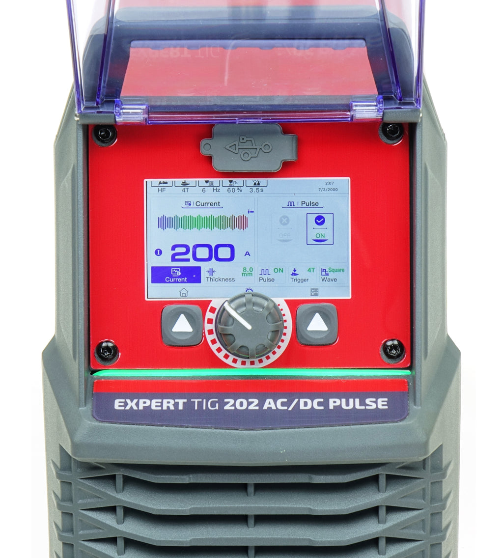 Aparat de Sudura Invertor TIG AC/DC 202A Pulse Pro3.5 LCD B-EXTIG202AC