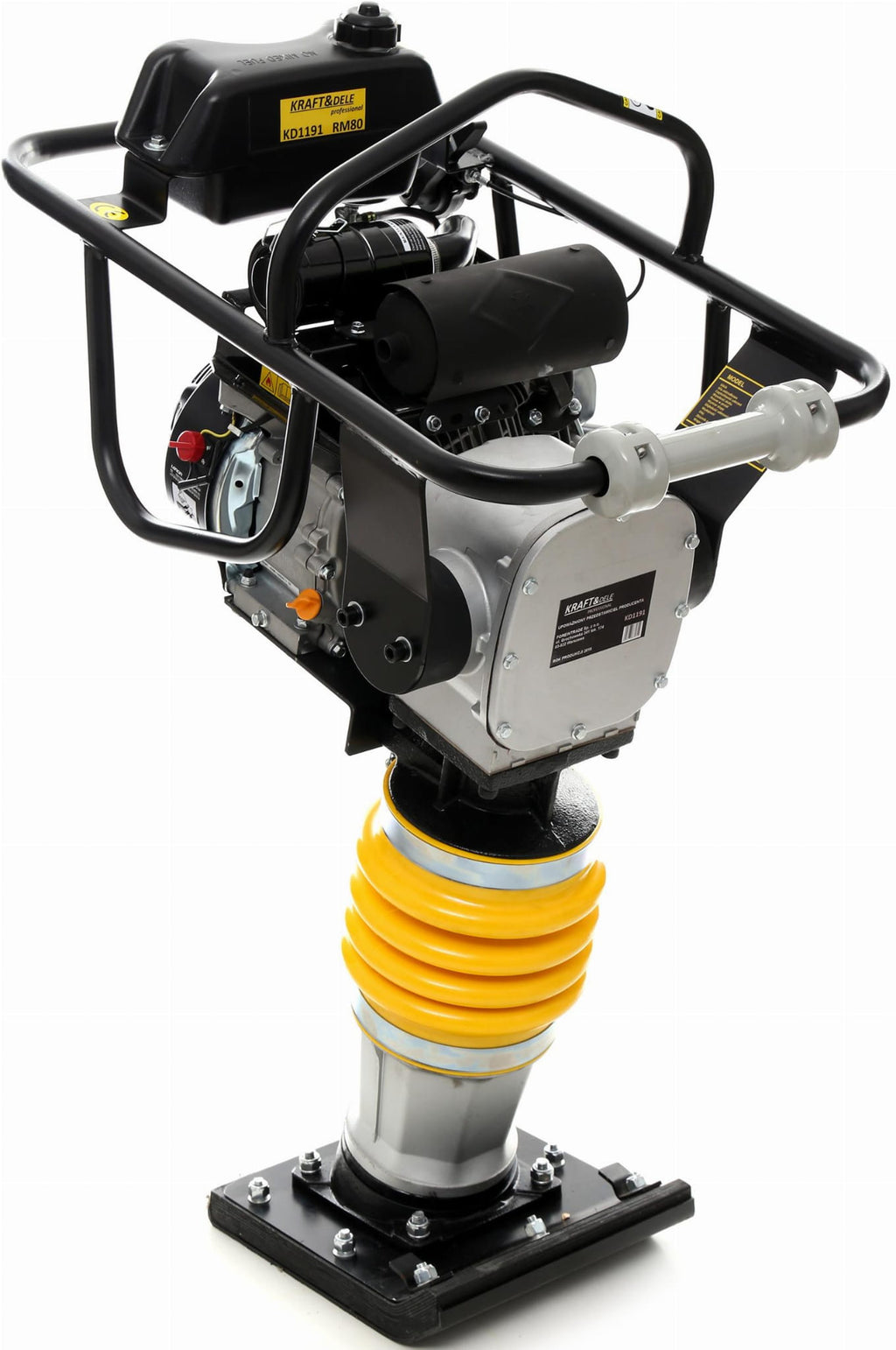 Placa Compactoare Benzina 6.5CP 14KN 640BPM, Kraft&Dele KD11910