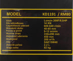 Placa Compactoare 4 Timpi , 6.5CP , 640BPM, Kraft&Dele KD11910