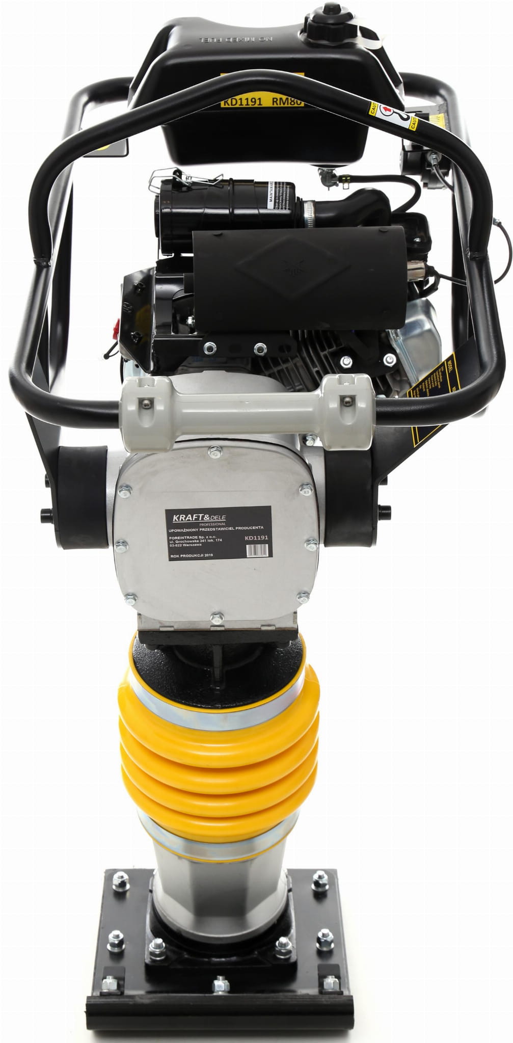 Placa Compactoare 4 Timpi , 6.5CP , 640BPM, Kraft&Dele KD11910