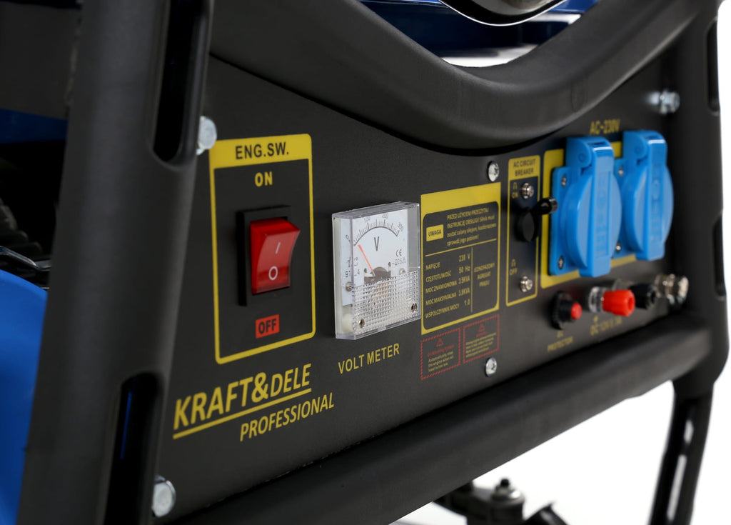 Generator de Curent 3 kw Monofazat, Kraft&Dele KD141