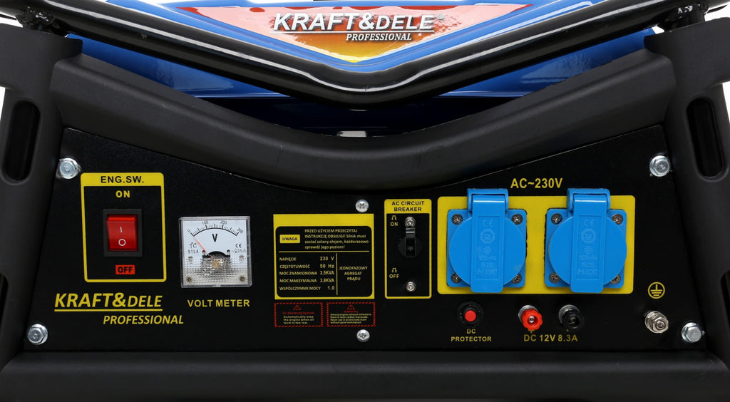 Generator de Curent 3 kw Monofazat, Kraft&Dele KD141