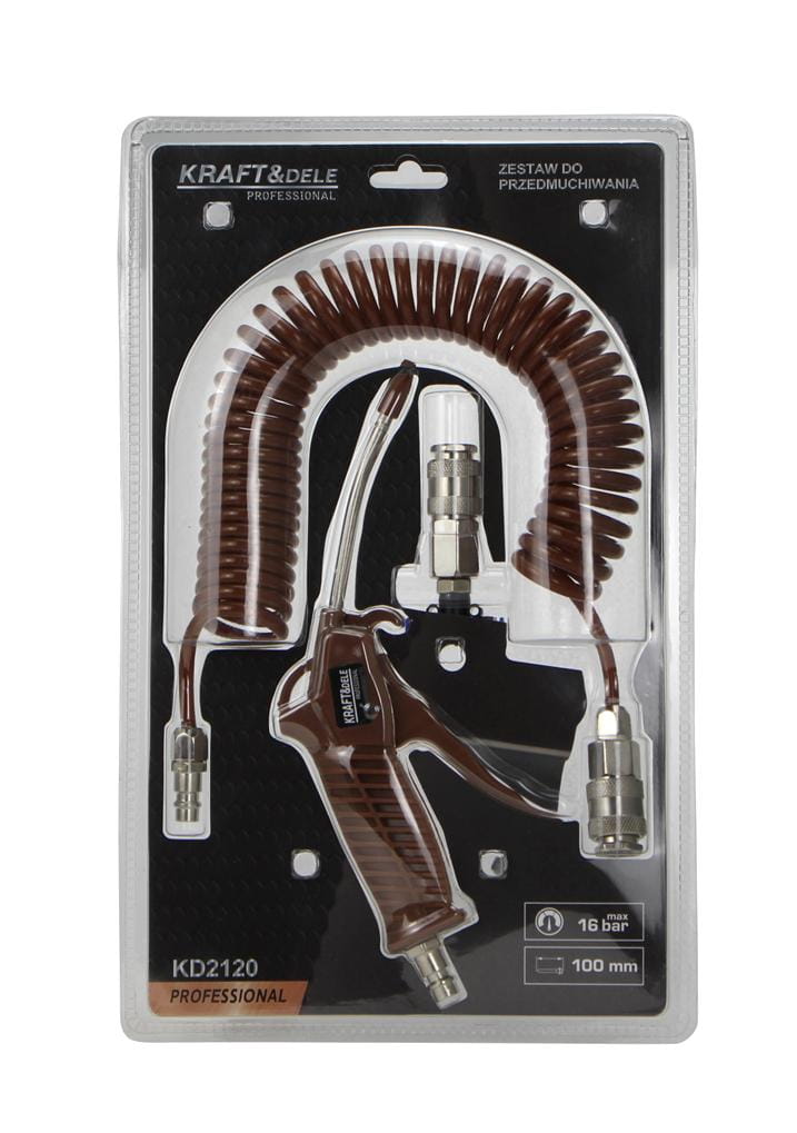 Pistol cu Furtun de Suflat Aer Comprimat, Kraft&Dele KD2120