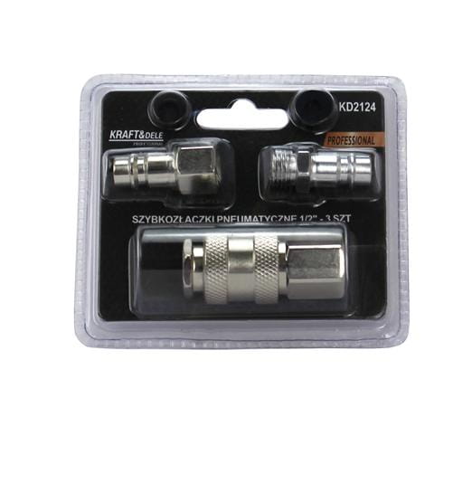 Set Cuple Rapide Aer , 1/2" , Kraft&dele KD2124, Kraft&Dele KD2124