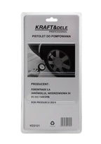 Pistol de Umflat Roti cu Furtun si Manometru, Kraft&Dele KD2121